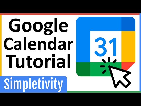 How to use Google Calendar - Tutorial for Beginners (2024)