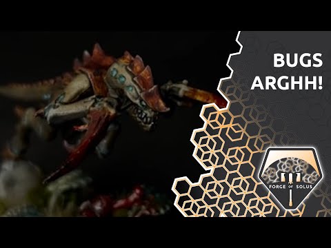 Hive fleet Metalicus | Tyranid paint scheme | Warhammer 40k Miniature Painting