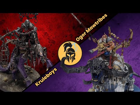 Age of Sigmar Battle Report: Kruleboys vs Beastclaw Raiders: Grinnin Blades vs Boulderhead!!