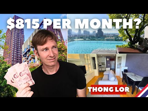 Touring 3 CONDOS in Central BANGKOK - What Can Your RENT For $815?