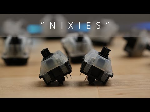 Oh, how the mighty have fallen | Cherry MX Clear Top "Nixie" Compared to TRUE Vintage Nixies!