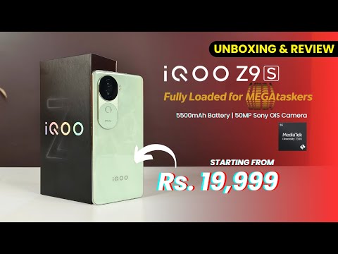 😍 IQOO Z9s 5G 🔥 Unboxing & Review ⚡Fully Loaded for MEGAtaskers