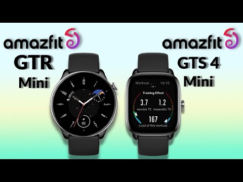 Amazfit GTR Mini vs Amazfit GTS 4 Mini