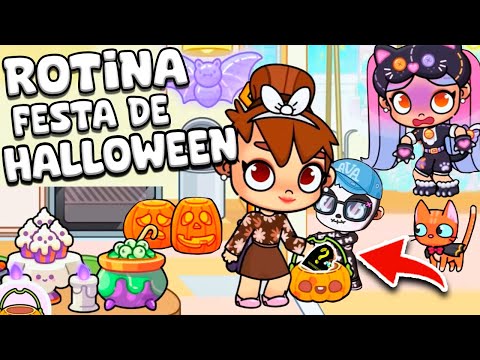 ROTINA FESTA DE HALLOWEEN | AVATAR WORLD ROTINAS E HISTÓRIAS