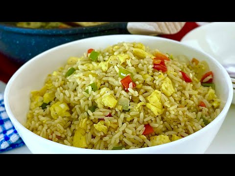 Easy Egg Fried Rice at Home | How to make Capsicum Egg Fried Rice