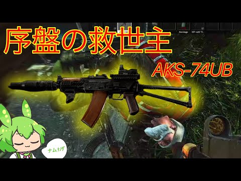 【タルコフ】AKに隠されたメッセージを読み取り、序盤メタなAKを振るうずんだもん実況/AKS-74UB