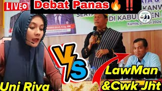 AGAMA AJARKAN PENJAJAHAN ‼️ | Debat Panas Uni Riva VS Lawman Dan Cwkjht Live Debat Lintas Agama