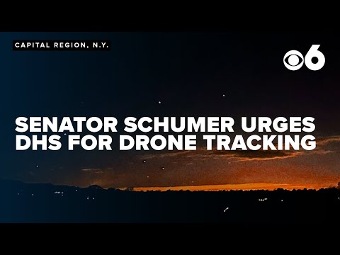 Senator Chuck Schumer urges DHS on allowing local authorities to investigate drone sightings