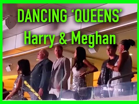 DANCING QUEENS HARRY & MEGHAN DANCE WITH DORIA - WHILE PRINCE ANDREW HARDLY GETS A MENTION 🤔.....