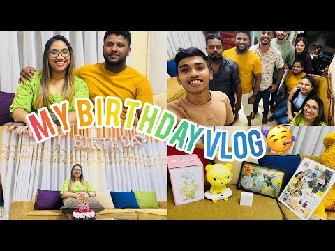 My 24th Birthday Vlog 🥳 | Suprise Party 👀 | හිතුවෙවත් නැති එයාගේ 3 වෙනි Gift එක 💞| අමතක නොවෙන දවස 🥀