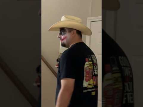 🤠🤡 Happy Halloween 🤡🤠     #rodeoclown #besthalloweencostumes #halloween2024 #cowboy #clown