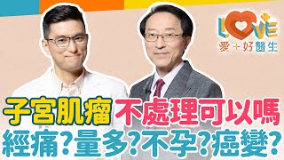 子宮肌瘤 -長在這讓經期長、量又多、致不孕？1/3的女性都有子宮肌瘤？這五類食物會增加肌瘤生長速度！有不開刀的選項嗎？更年期後肌瘤就會不見？這兩項讓癌變機率高？｜黃瑽寧（feat. 李海翔）