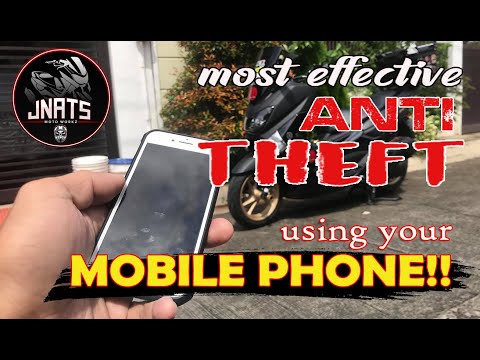 BEST ANTI-THEFT USING MOBILE PHONE || GPS Tracker with Remote Kill Switch || JNATZ MOTOWORKS