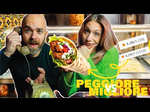 MIGLIORE vs PEGGIORE KEBAB di CATANIA