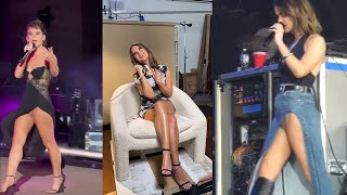 Maren Morris NSFW Wardrobe Malfunction Upskirts with Her Skirts & Dresses (Aug. 16, 2024)