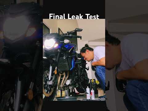 Leak Test #gsxs750 #gopro #suzukigsxr1000r