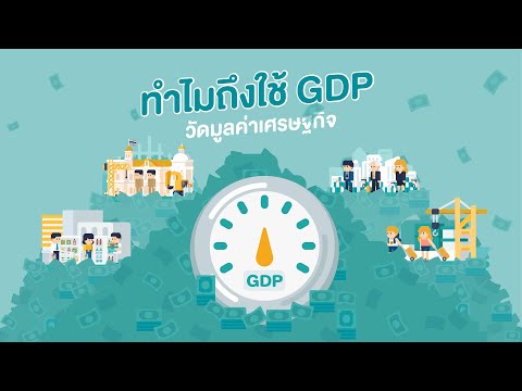 ทำไมถึงใช้ GDP วัดมูลค่าเศรษฐกิจ ?