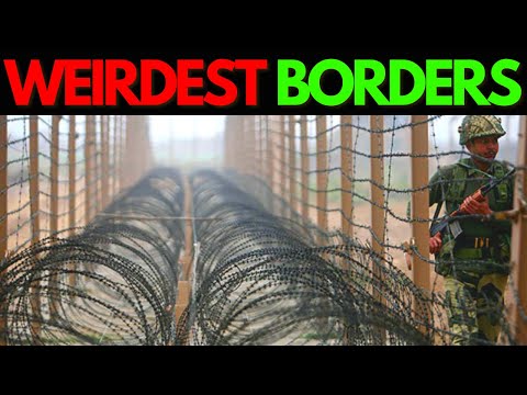 Weirdest Borders In The World 🌎 Confusing Border Crossings