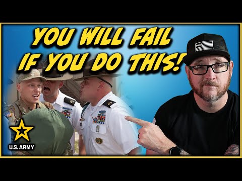 This is why people fail Army Basic Training