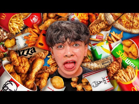 Eating Only FAST FOOD for 24 Hours