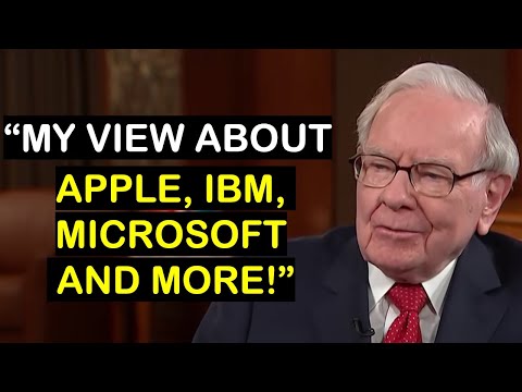 Warren Buffett: My View About Investing In Tech Companies