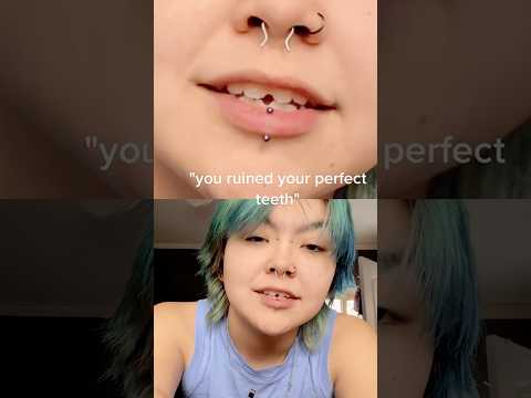 How This Common Piercing RUINED Her Teeth! 😮🦷