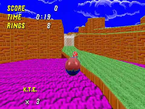 Sonic Robo Blast 2 Demo 2 Knuckles walkthrough