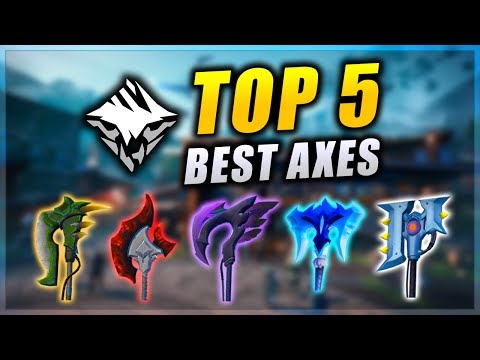 DAUNTLESS  Top 5 Best Axes (Dauntless Axe Guide 2019)