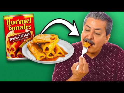 Mexican Dads Try Store Bought Tamales ft. Eric Ochoa