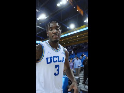 Eric Dailey Jr. Postgame  vs. Washington | UCLA Basketball