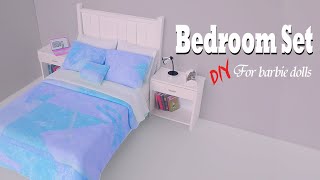 How to make a bedroom set for your barbie doll