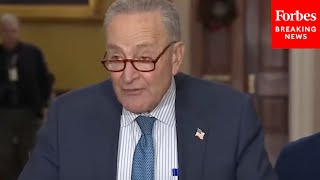 'Time Is Of The Essence': Chuck Schumer Urges Congress To Pass CR