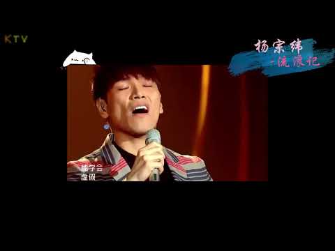 【KTV】杨宗纬 Aska Yang《流浪记》Live版伴奏 | 高清歌词 (Karaoke Version)