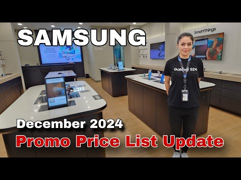 SAMSUNG Promo Price List Update December 2024, Galaxy Tab S10 Series, S24 Series, Z Fold 6, Z Flip 6