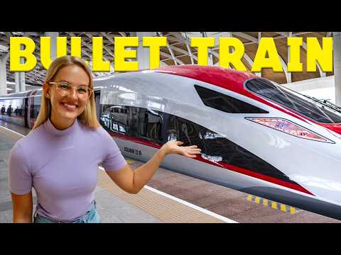 Taking Indonesia’s FIRST CLASS Bullet Train 🇮🇩 (Jakarta to Bandung)