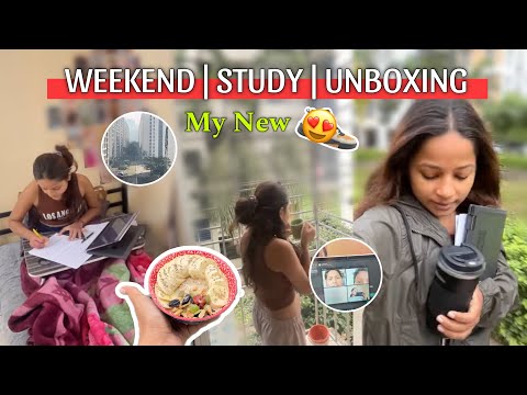 WEEKEND VLOG - My New Sneaker 😍 | STUDY | #vlog | Mansi Gupta | MG432