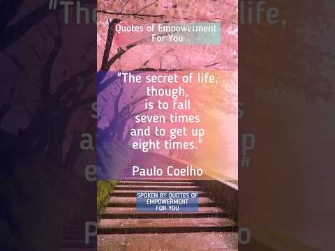 Be Inspired by Paulo Coelho! - Quote 17/100 Famous Quotes Challenge #Shorts #Quotes #ForYou