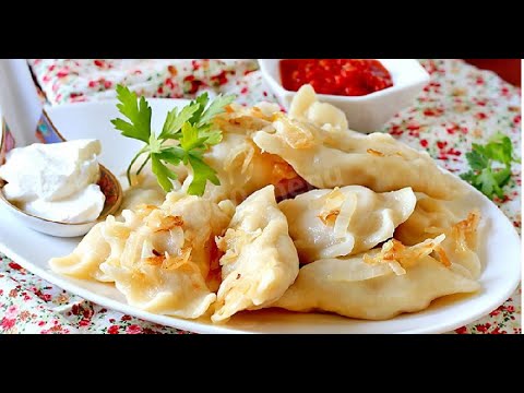 РЕЦЕПТ:ВАРЕНИКИ "ОТ БАБУШКИ"(ОЧЕНЬ ВКУСНЫЕ)✍