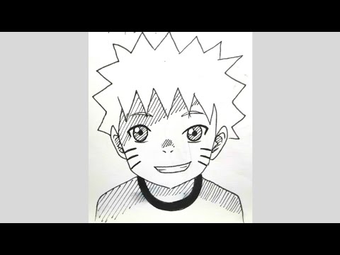 How to draw Naruto #shorts #short #artsyfam #art #anime #trending #viral #naruto #narutoshippuden