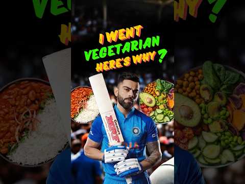 Virat Kohli कैसे बने पक्के Vegetarian ! #shorts #crickeshorts #viratkohli #viral