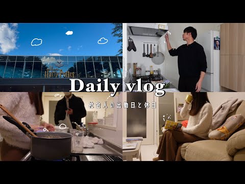 ［Daily vlog］Daily life of working people who spend busy days | Work days and holidays