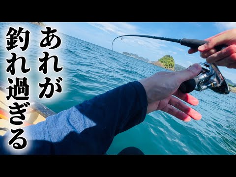 釣れ過ぎる時はこれしか無い。