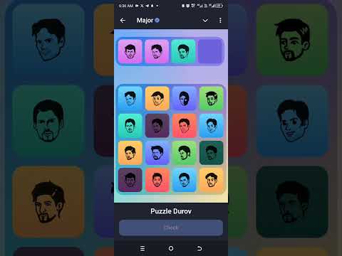 05 October- Major Puzzle Durov Solved Today#play2earngame #airdrop #puzzle