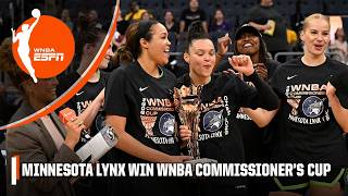 MINNESOTA LYNX WIN 2024 WNBA COMMISSIONER'S CUP 🏆 | SportsCenter