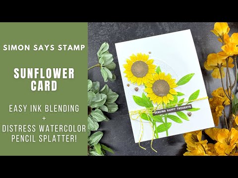 Sunflower Card | Simon Says Stamp