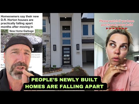 People’s New Construction Homes Are Falling Apart