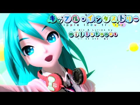 [60fps Full風] kipple industry inc. キップル・インダストリー -Hatsune Miku 初音ミク DIVA Arcade English lyrics Romaji