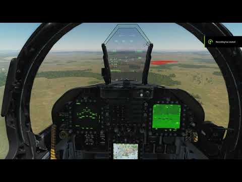 DCS World F/A- 18 Laser Guided Maverick Tutorial (G.N.R.T.)