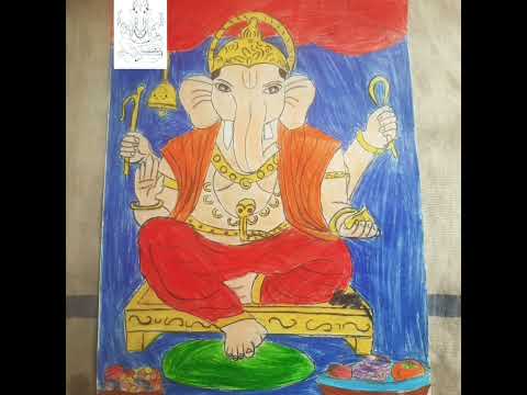 Sri Ganesh drawing