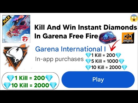 FreeFire Max Diamond 💎 Earning App | Free Fire Free Diamond | Free Diamonds In Free Fire Tamil 2024